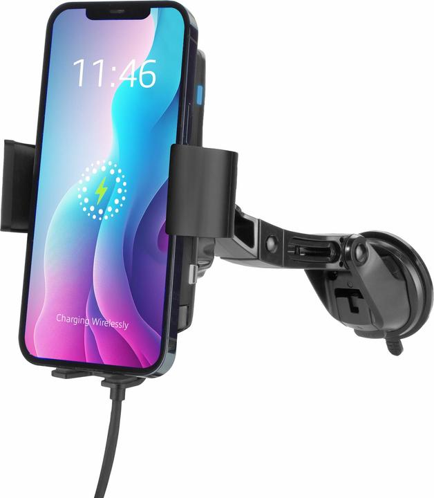 Immagine prodotto Supporto automatico per smartphone in auto con ricarica wireless