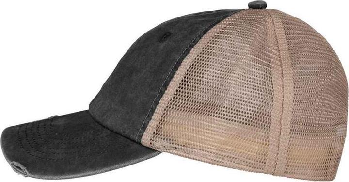 Actual product image Native Spirit Unisex Adult Destroy Washed Trucker Cap (One size)