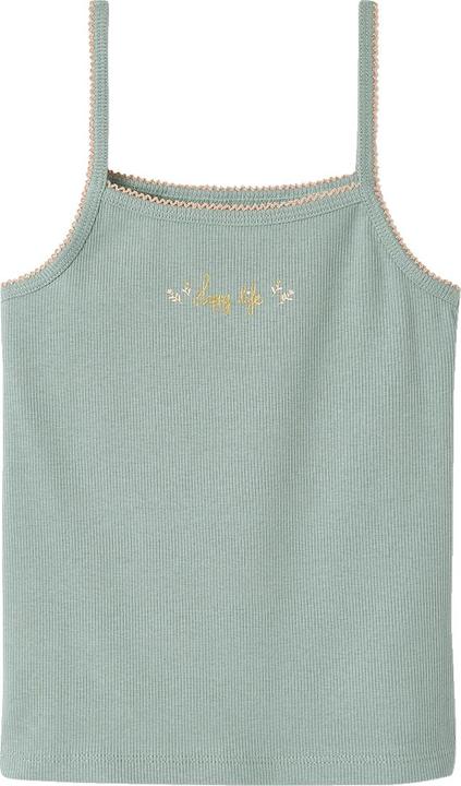 Actual product image Vertbaudet 3er-Pack Mädchen Trägertops, Ripp Oeko-Tex (92)