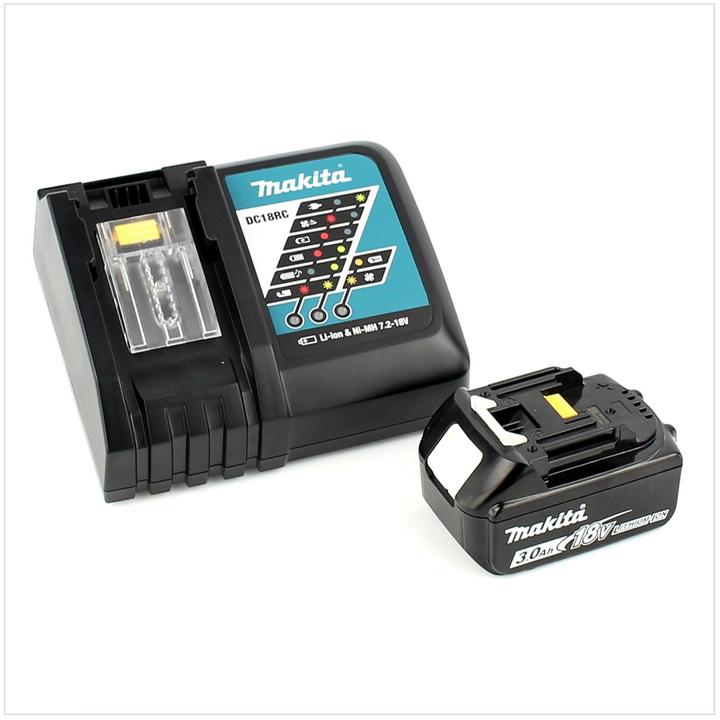 Produktbild Makita DDF 482 RF1J Akku Bohrschrauber 18V 62Nm im Makpac + 1x 3,0 Ah Akku + Ladegerät (Akkubetrieb)