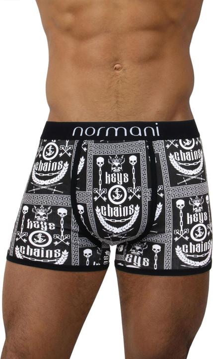 Normani 6 Stück Retro Boxershorts aus Baumwolle (L, 6er Pack)