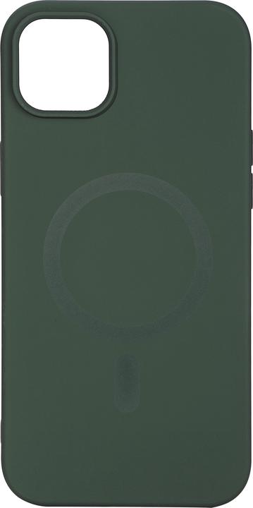 Essentials iPhone 14 Plus Silicone Mag Back Cover - Green (Apple iPhone 14 Plus)
