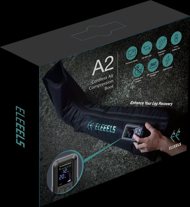 Eleeels A2-S Cordless Air Compression Boot