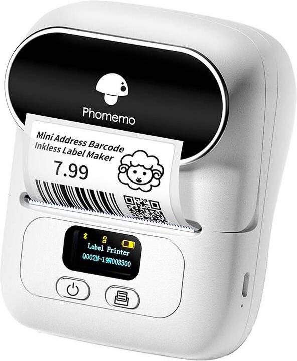 Phomemo M110 portable label printer (white)