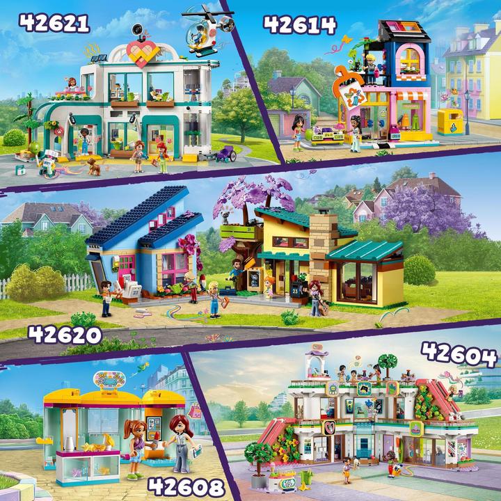 Produktbild LEGO Ollys und Paisleys Familien Haus (42620, LEGO Friends)