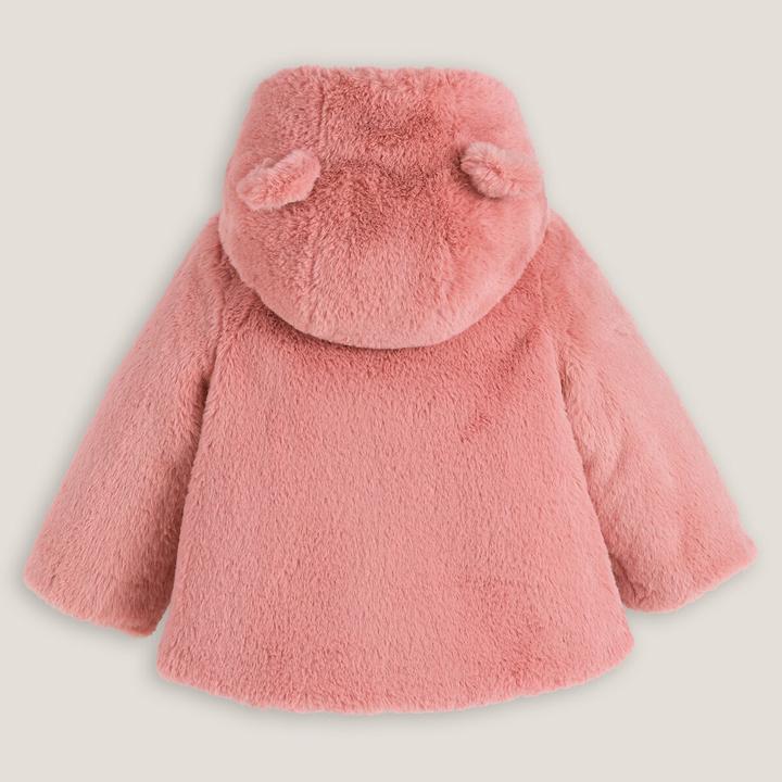 Produktbild La Redoute Collections Warme Kapuzenjacke aus Fell-Imitat (56)