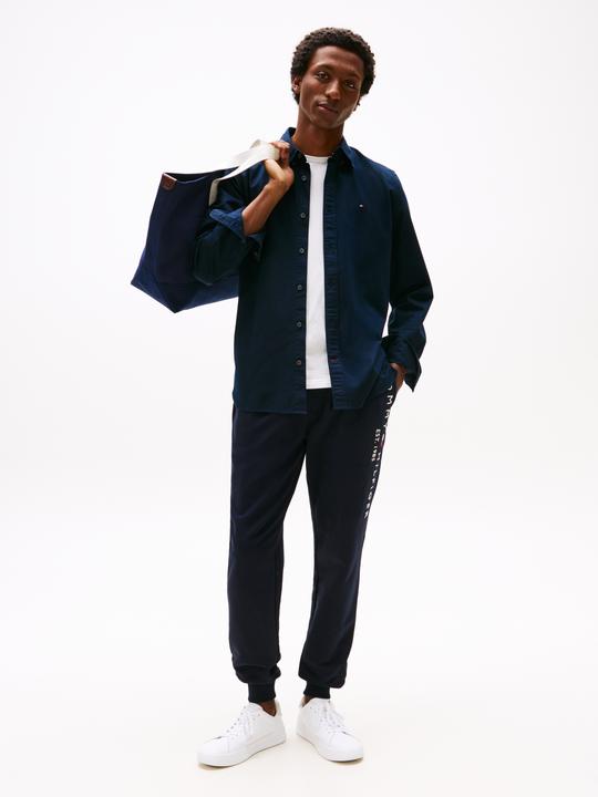 Immagine prodotto Tommy Hilfiger Uomo Tommy Logo Sweatpants Cotone Sweatpants, Blu (Desert Sky), M (M)