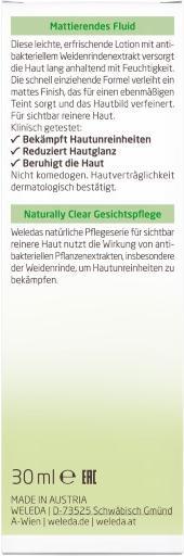 Actual product image Weleda Naturally Clear Refining (30 ml)