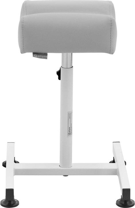 Produktbild Physa Beinstütze Fusspflege Fussstütze Beinauflage Hocker 24 x 22 cm grau bis 80 kg (24 x 22 cm)