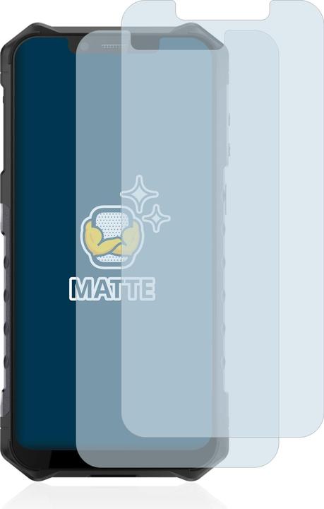 Actual product image BROTECT Anti-glare screen protector matt (2 Piece, Ulefone Armor 6E)