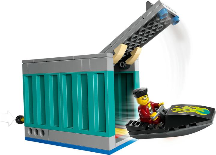 Immagine prodotto LEGO Città - Motoscafo della polizia e nascondiglio dei criminali (60417) (60417, LEGO City)