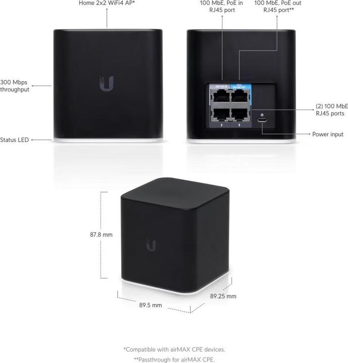 Immagine prodotto Ubiquiti ACB-ISP: Router WLAN-N (300 Mbit/s)