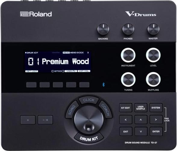 Produktbild Roland TD-27 E-Drum Sound Modul mit 2x MIDI-Kabel