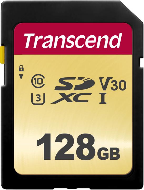 Transcend 128GB UHS-I U3 scheda SD MLC (128 GB, SDXC, U3, UHS-I)