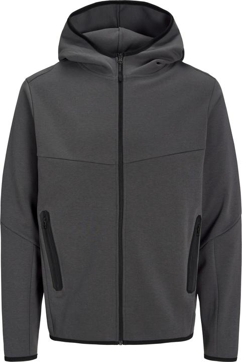 Jack & Jones Einfarbig Kapuzenpullover mit Reissverschluss Kapuzenjacke