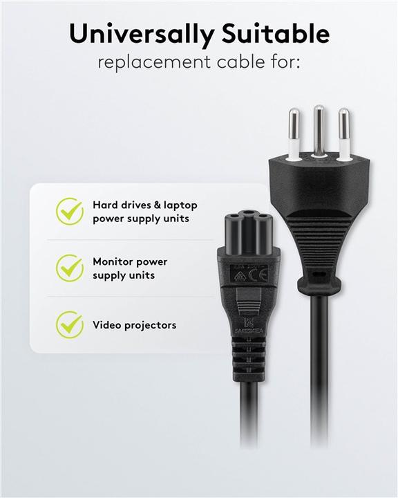 Actual product image Goobay T12 – C5 (1.80 m)