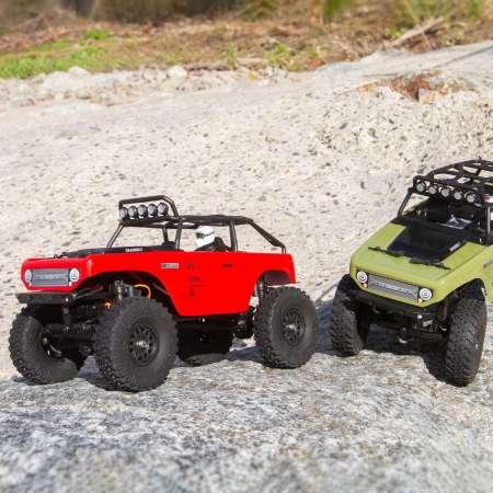 Produktbild Axial SCX24 Deadbolt Elektro Brushed Crawler 4WD 1:24 RTR rot (RTR Ready-to-Run)