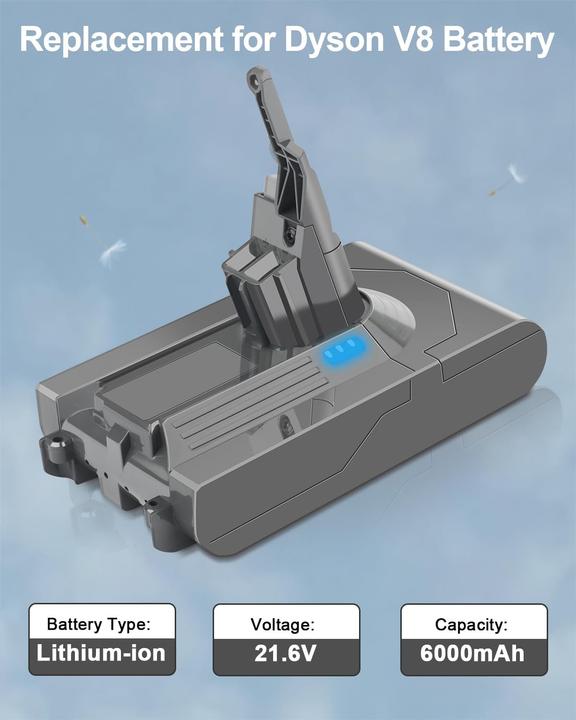Actual product image Waitley Ersatzakku mit 2 Filtern