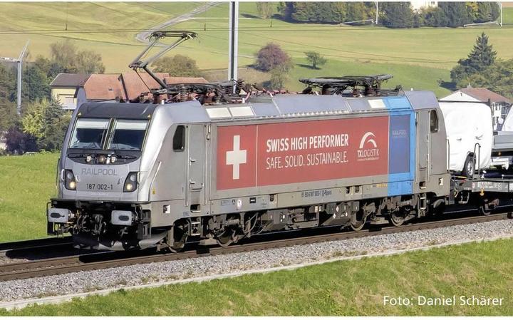 Image du produit Piko D-Railpool/TX Logistique 187 002 TRAXX Last Mile Ep. VI DC (Voie VI)