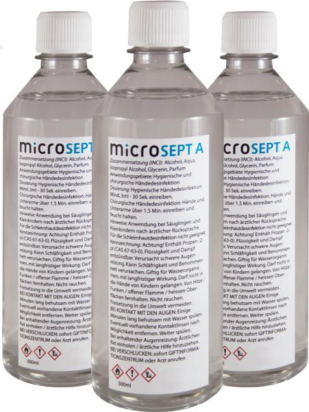 Actual product image Microstech Microsept A (500 ml)