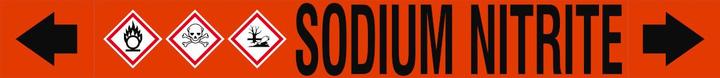 Image du produit Brady ASME - Marqueurs de tubes - Nitrite de sodium