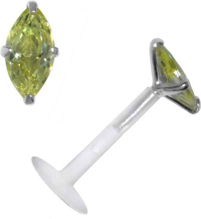 Immagine prodotto Bijouteria Piercing (Bioplastica, Argento 925, Zirconia)