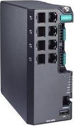 Moxa EDS-4008-LV-T - Managed Ethernet switch with 8 10100BaseT(X) ports, dual power supply 122448 VDC (8 ports)