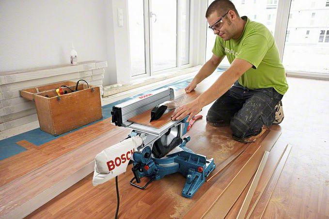 Actual product image Bosch Professional GTM 12 JL with worktable