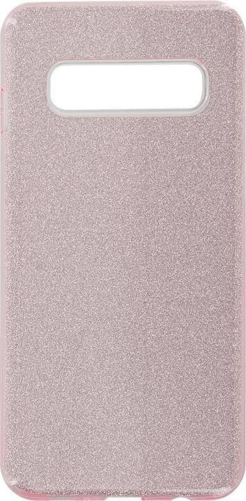Image du produit OEM Silicon Case Glittery pour Samsung Galaxy S10 rose (Samsung Galaxy S10)