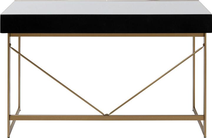 Produktbild Kare Design Schreibtisch Soran Gold 120x50cm (120 x 50 cm)