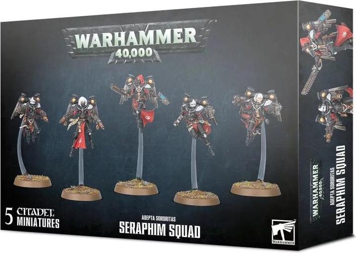 Immagine prodotto Games Workshop Warhammer 40k - Squadra Adepta Sororitas Seraphim (Materiale sintetico)