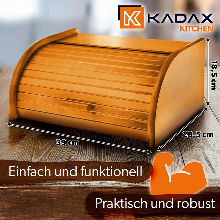 Produktbild Kadax Brotkasten mit Rolldeckel