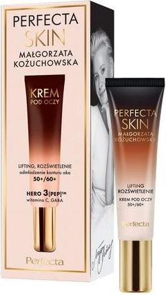 Actual product image Perfecta Skin Magorzata Kozuchowska Lifting And Brightening Eye And Eyelid Cream 15ml (15 ml, Day)