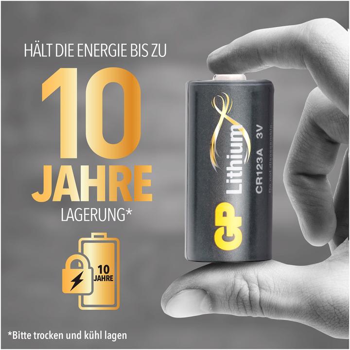Productafbeelding GP Batteries Batterijen (1 Pcs., CR123A, 1400 mAh)