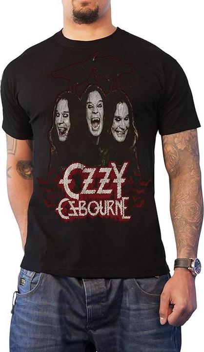 Ozzy Osbourne TShirt Erwachsene Crows & Bars Baumwolle (M)