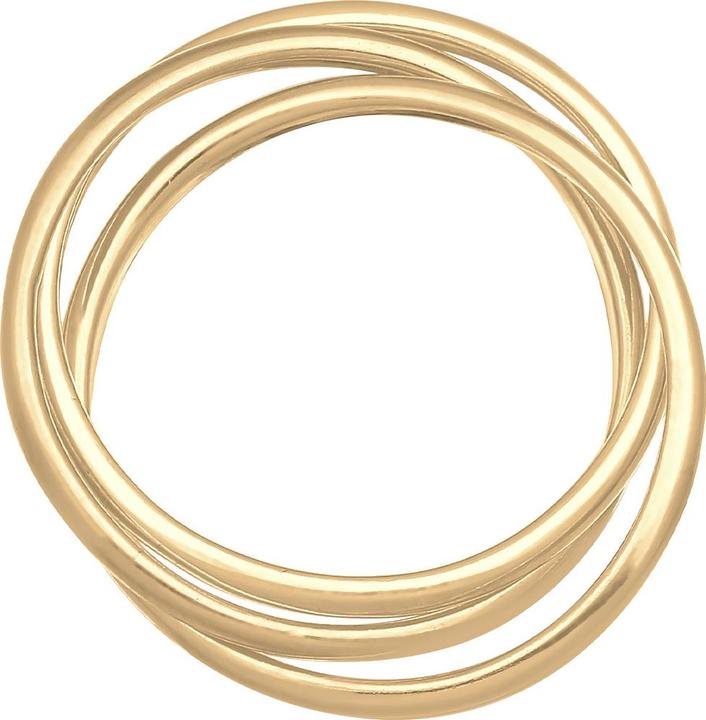 Produktbild Elli Ring Wickelring Trio Trini Basic 925 Silber (58, 925 Silber)