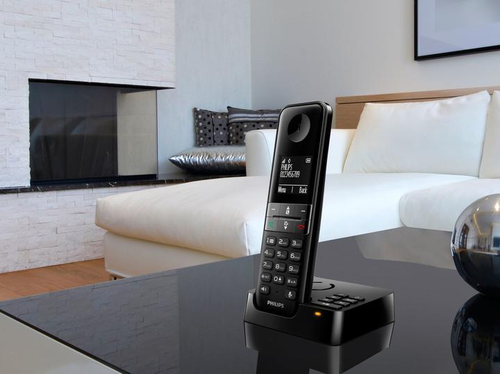 Actual product image Philips D4551B - Cordless phone with answering machine