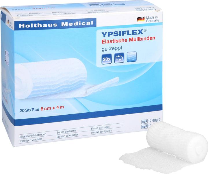 Produktbild Holthaus Medical 12935S Mullbinde 4mx8cm 20 Stück