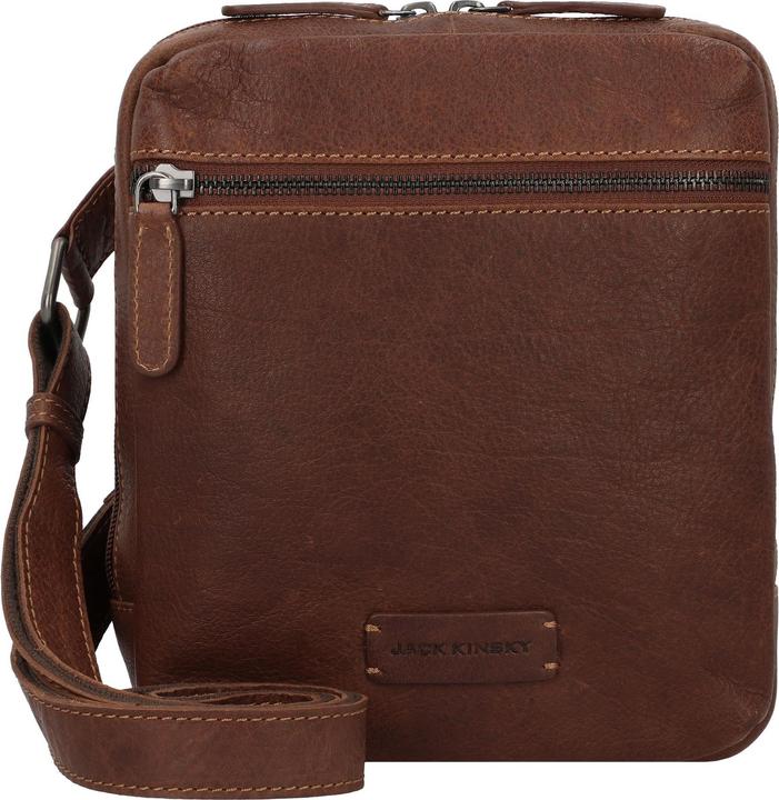 Jack kinsky Porto Umhängetasche Leder 20 cm