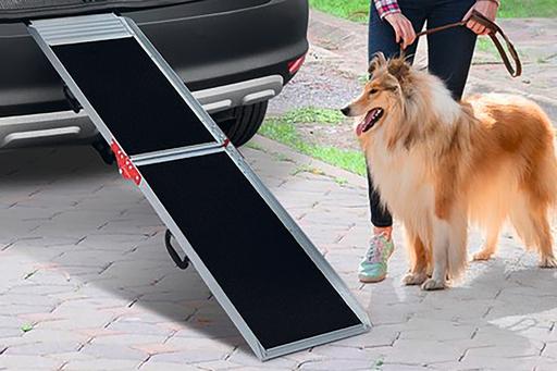 Produktbild Karlie Hunderampe Aluminium (Hund, Faltbar, Atmungsaktiv)