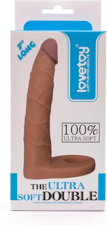 Image du produit Lovetoy The Ultra Soft Double 7" Gode réaliste