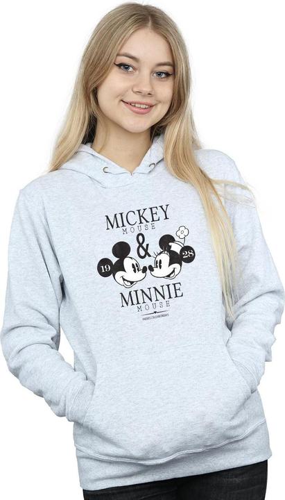 Immagine prodotto Disney Mickey And Minnie Mouse Mousecrush Mondays Felpa con Cappuccio Donna (L)