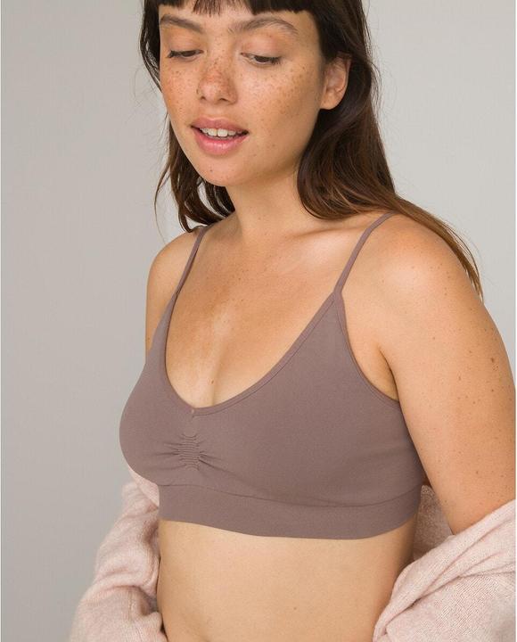 Actual product image La Redoute Collections Seamless bustier with narrow straps (XL)