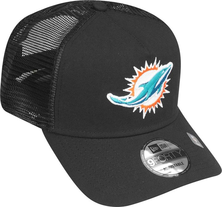 Image du produit New Era A-Frame Snapback Trucker Cap - Miami Dolphins (Taille unique)