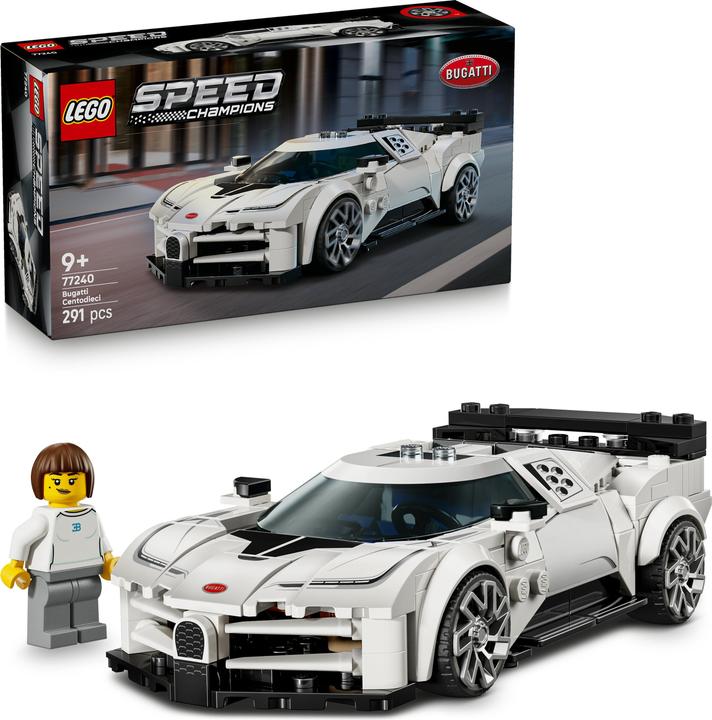 Productafbeelding LEGO Bugatti Centodieci Hypersportwagen (77240, LEGO Snelheidskampioenen)