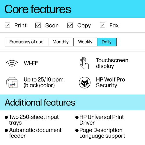 Valori nutrizionali e ingredienti HP OfficeJet Pro 9130b All-in-One (Inchiostro, Colore)