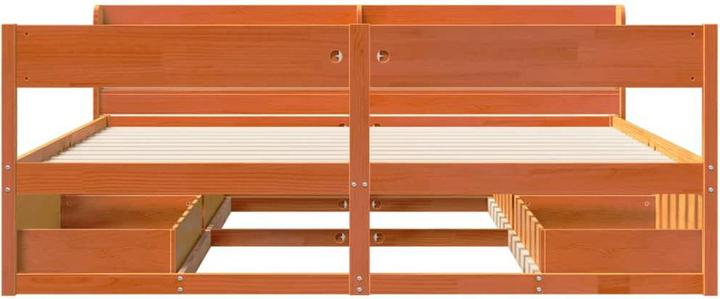 Produktbild VidaXL Bett ohne Matratze 200x200 (200 x 200 cm)