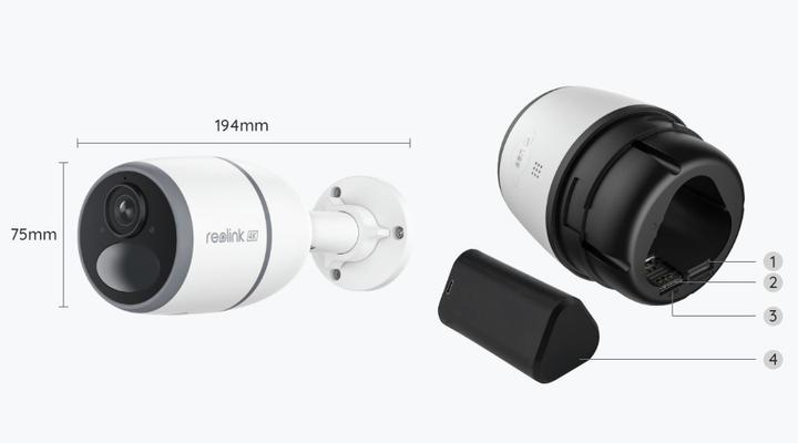 Actual product image Reolink Go Series G340 (3840 x 2160 pixels)