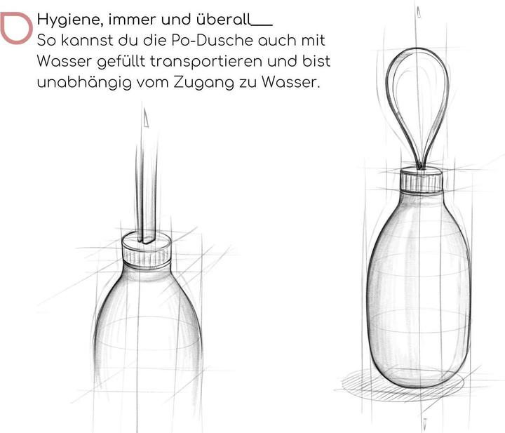 Actual product image Bidetlity Schraubverschlussdeckel (136 ml, Intimate shower)