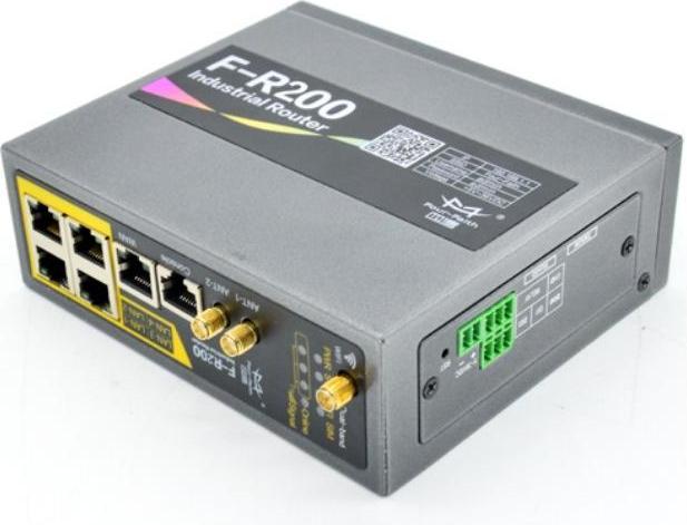 Image du produit Four-Faith F-R200-FL-SIM2 - Routeur industriel M2M 3G/4G, cellulaire (LTE/WCDMA), WLAN, 2x SIM